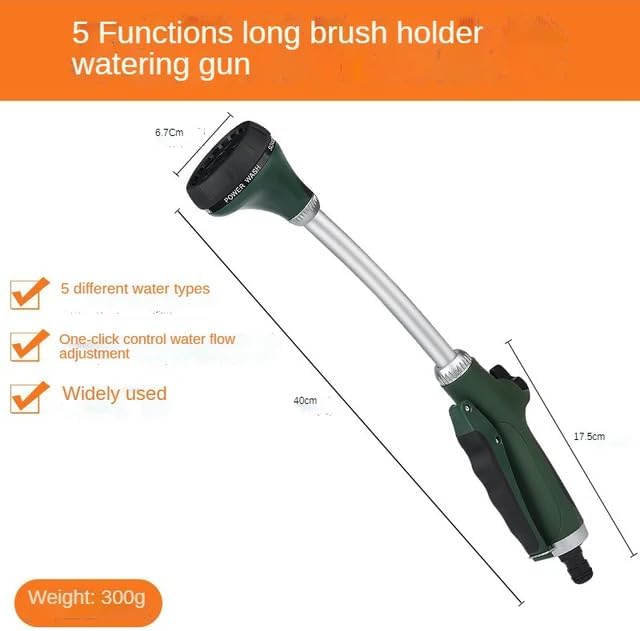 Watering Wand, GUDWING Garden wand 16 Inches Sprayer Wand perfect - Image 4