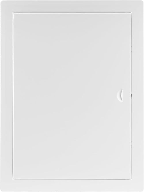 10 x 14 Inch White Rectangular Metal Plumbing Access Panel by Unknown