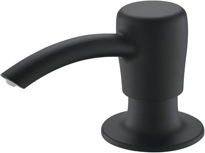 RULIA Kitchen Sink Soap Dispenser, Build in Sink Soap Dispenser, Deck Mounted by RULIA