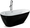 Bathtub with Upturned Ends, CUPC Chrome Drain and Overflow, Built-in Overflow by Unknown