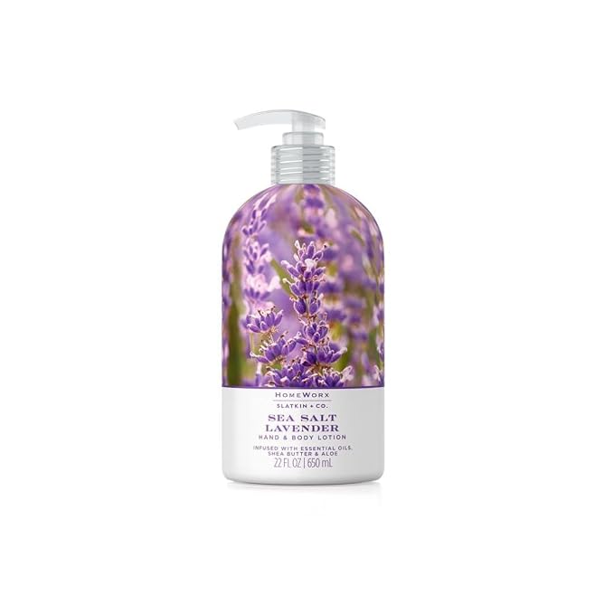 Homeworx by SLATKIN + CO. 22 fl oz. Body Lotion- Sea Salt Lavender by HomeWorxbySLATKINCO