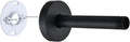 6 Inch Shower Arm with Flange and Stabilizer Bracket, Ceiling Mount Replacement by RAINREVIVE