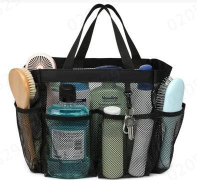 Mesh Shower Caddy Portable for College Dorm Room Essentials, Hanging Shower by Unknown