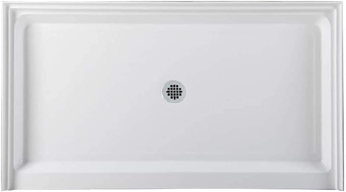 Westbrass SP6036WB-26 60" x 36" 3-Wall Shower Pan by Westbrass
