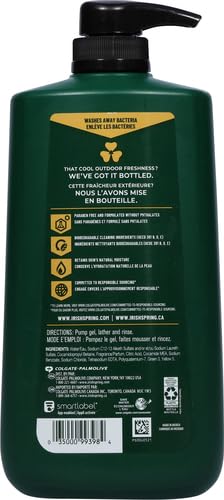 Irish Spring Men's Body Wash Pump, Original Clean Body Wash - Image 3
