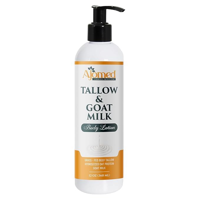 Tallow & Goat Milk Body Lotion for Sensitive Skin, Organic moisturizing Lotion - Image 7
