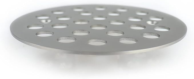 4-1/4 Inch Screw-in Round Floor Drain Cover Replacement Shower Drainer Grates - Image 3