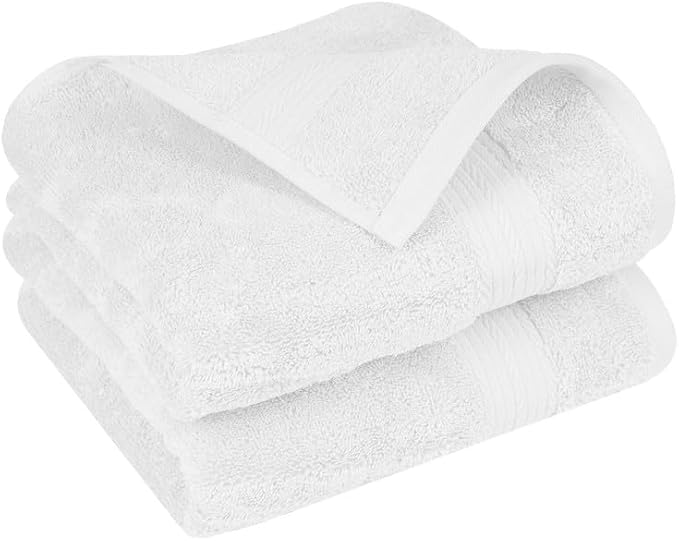 Ample Decor Hand Towels for Bathroom 18 X 28 Inch 600 GSM 100% Cotton, Soft - Image 3