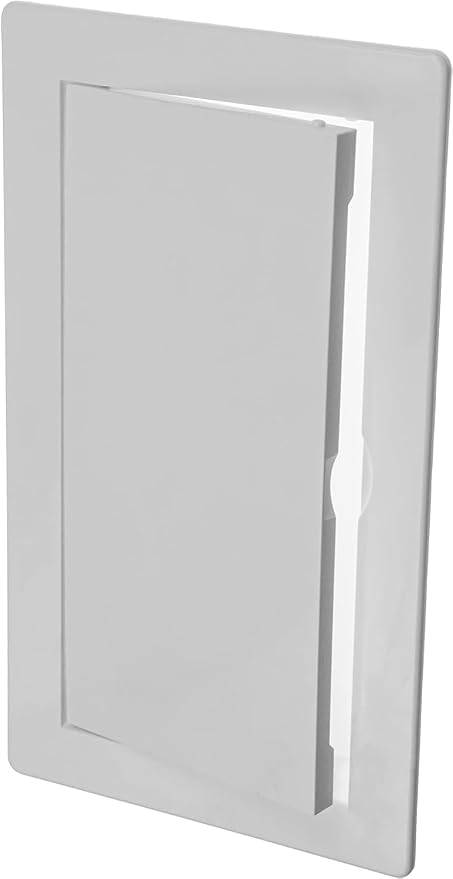 4" x 8" White Plastic Access Panel. Service Shaft Door Panel. Plumbing - Image 8
