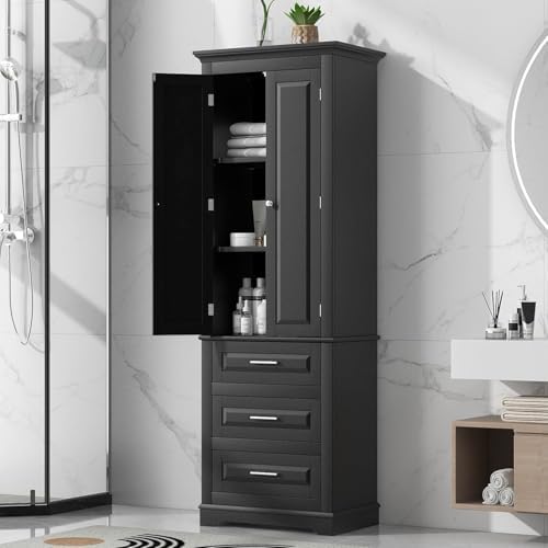 Tall Narrow Storage Cabinet by Virubi