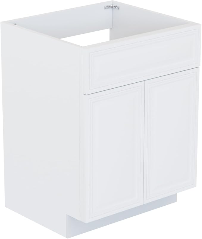 KitchenMan Bathroom Vanity Without Sink and Top 24 Inch Unassembled Bathroom by KitchenManLiving