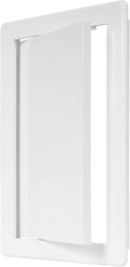 6" x 10" White Plastic Access Panel. Service Shaft Door Panel. Plumbing by Unknown