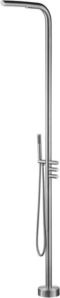 RBROHANT Outdoor Shower Brass Outside Shower Kit by RBROHANT