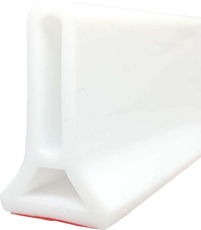 78Inch Collapsible Shower Threshold Water Dam 2" High Shower Barrier Water by Ynotus