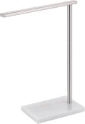 Standing Towel Rack Brushed Nickel 1-Tier Towel Bar by AONEON