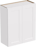36 Inch Laundry Room Cabinets Wall Mounted, Solid Wood Over The Toilet Storage by Mkosoll