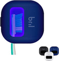 Bril UV-C Toothbrush Sanitizer and Holder, Portable Cleaner, Travel Cover by Bril
