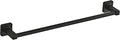 Matte Black Bathroom 18 InchTowel Bar, Bath Accessories Thicken Stainless Steel by KUUBTH