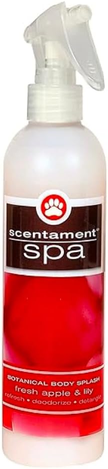 Best Shot Pet Scentament Spa Botanical Body Splash, Fresh Apple Lily, 8 oz by BestShotPet