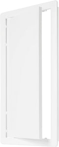 8" x 16" White Plastic Access Panel. Service Shaft Door Panel. Plumbing by Unknown
