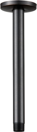 OFFO Shower Arm with Flange, 10 in Oil Rubbed Bronze Ceiling Mount Replacement by OFFO