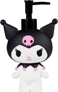 Sanrio Kuromi Soap/Lotion/Hand Sanitizer Resin Pump Dispenser, 13 Ounces by Franco