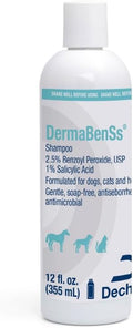 Shampoo for Dogs, Cats and Horses, 12 Ounce by DermaBenSs