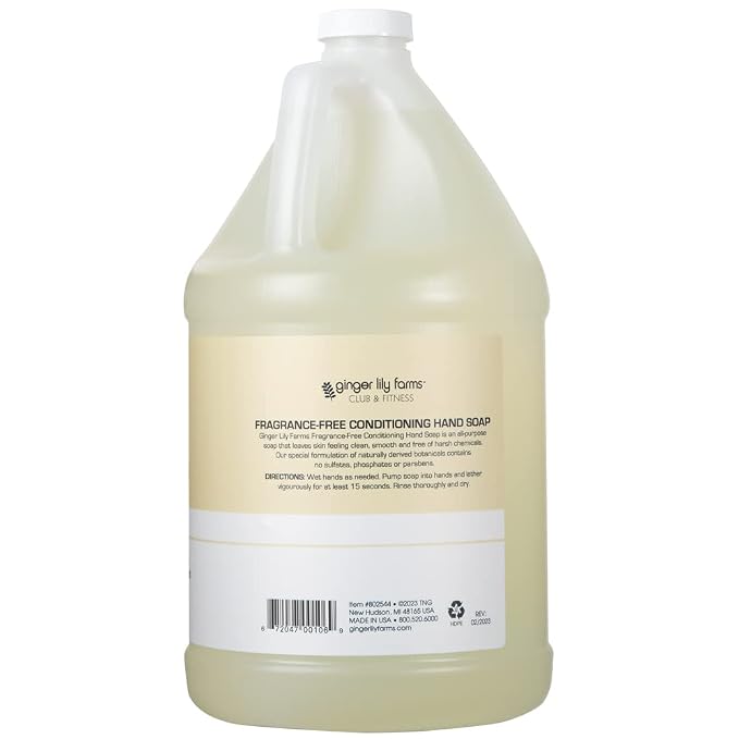Ginger Lily Farms Club & Fitness Conditioning Liquid Hand Soap Refill, 100% - Image 2