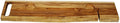EcoDecors Eleganto 42" Live Edge Solid Teak Bath Caddy Tray by EcoDecors