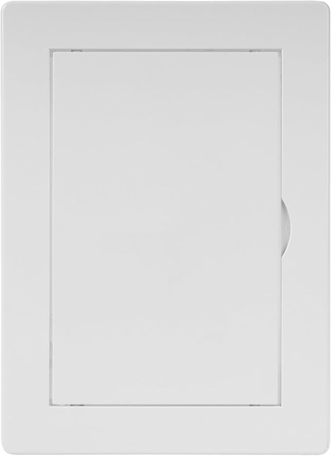4 x 6 Inch White Square ABS Plastic Plumbing Access Panel by Unknown