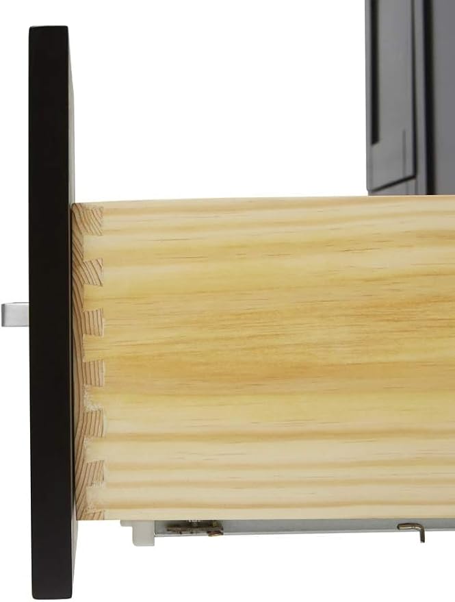 ARIEL Double Bathroom Vanity 73" Espresso - Image 6