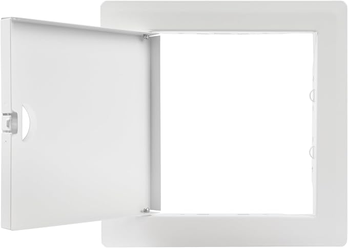 6 x 6 Inch White Access Panel – Metal Rectangular Wall & Ceiling Access Door - Image 7