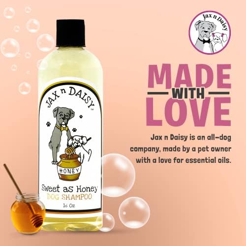 Jax n Daisy Honey Shampoo for Dogs Dog Shampoo for All Kinds of Breed Puppy w - Image 4