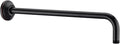 BESTILL 16 Inch L-Shaped Shower Head Extension Arm, Shower Arm and Flange by BESTILL