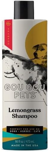 Holistic, Natural and Clean Pet Care Lemongrass Shampoo: Veterinarian by GouGouPets