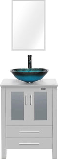 eclife 24" Modern Bathroom Vanity Sink Combo Freestanding Cabinet by eclife