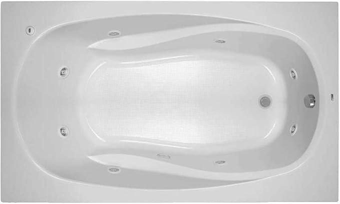 PROFLO PFWPLUSA7242 Lansford 72" x 42" Whirlpool Bathtub by PROFLO