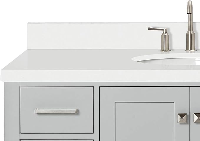 ARIEL 49" Grey Bathroom Vanity - Image 7