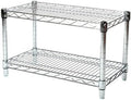 Shelving Inc. 14" d x 48" w Chrome Wire Shelving by ShelvingInc