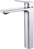 VOTON Chrome Vessel Sink Faucet Tall Single Handle Bathroom Vanity Sink Faucet by VOTON