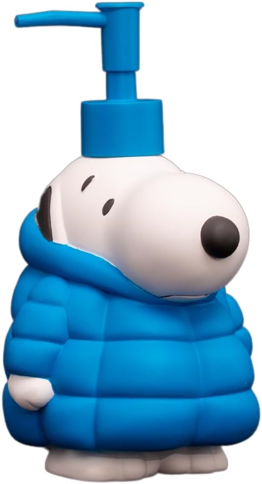 Peanuts Snoopy Puffer Coat Holiday Christmas Soap/Lotion/Hand Sanitizer Resin by Franco