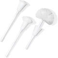 Don Aslett Johnny Mop | Set of 3 Toilet Brushes | 14" Handle to Easily Clean by DonAslett