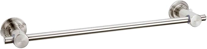 BOPai 24 inch Suction Cup Towel Bar – No Drill, by BOPAI