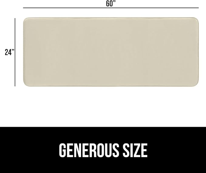 GORILLA GRIP Memory Foam Bath Rugs, Soft Absorbent Velvet Bathroom Mats - Image 7