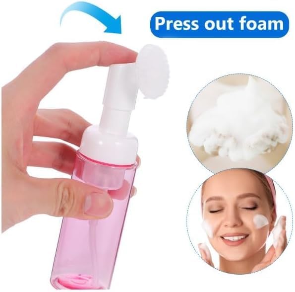 1Pc Transparent 200ml Empty Plastic Foam Dispenser Bottle Refillable Foaming - Image 3