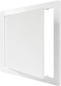 10 x 10 White Plastic Access Panel. Service Shaft Door Panel. Plumbing by Unknown