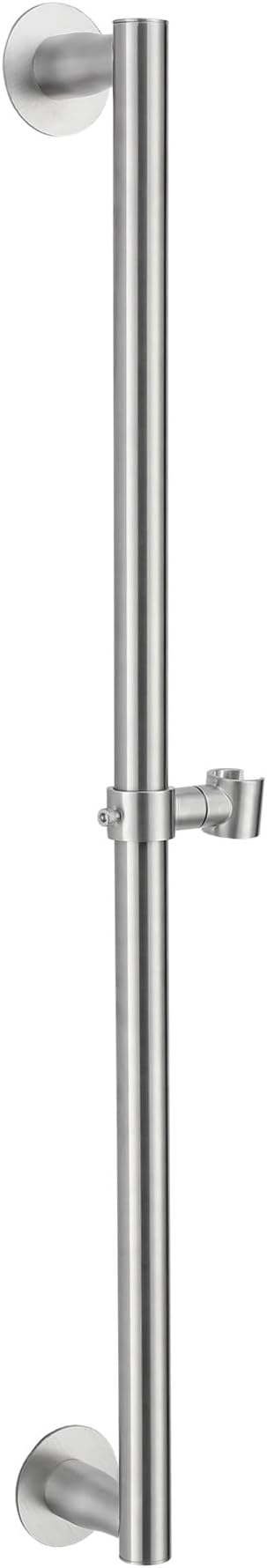 RRAJJ Shower slide bar that is installed by pasting or punching by RRAJJ