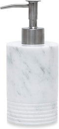 Marble Soap Dispenser with Stainless Steel Pump by JIMEIMarble