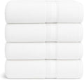 Cloudura Bath Towels Set of 4-100% Cotton | Quick Dry | Lightweight | Thick by Unknown