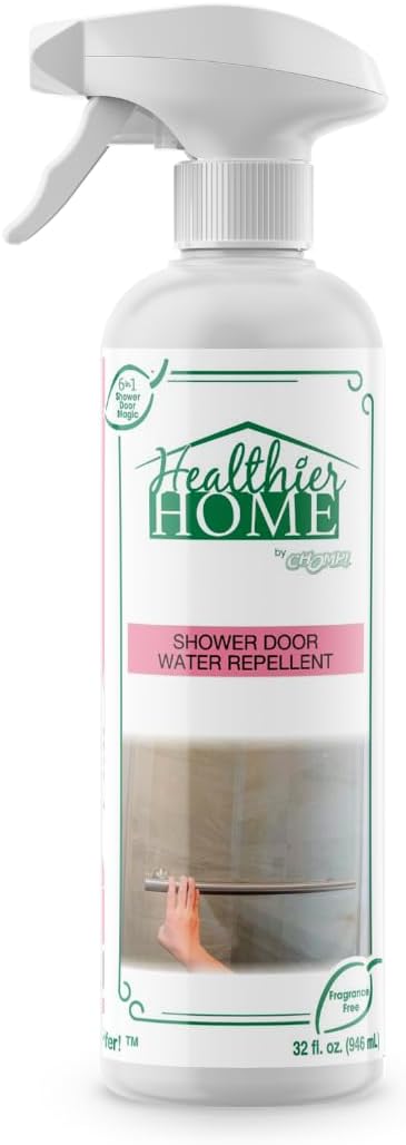 CHOMP! Shower Door Water Repellent: Healthier Home ShowerDoorMagic 6 in 1 Hard by CHOMPHealthierHome